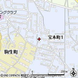 栃木県宇都宮市宝木町1丁目86-9周辺の地図