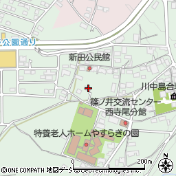 長野県長野市篠ノ井杵淵176-1周辺の地図