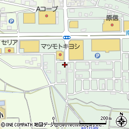長野県長野市篠ノ井杵淵1381周辺の地図