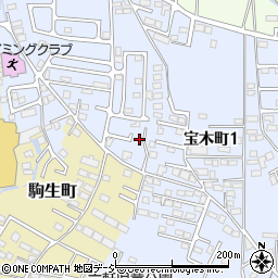 栃木県宇都宮市宝木町1丁目2579周辺の地図