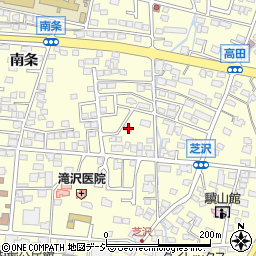 長野県長野市篠ノ井布施高田芝沢1073周辺の地図