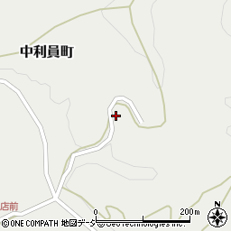 茨城県常陸太田市中利員町1232周辺の地図