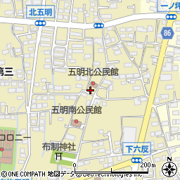 長野県長野市篠ノ井布施五明92周辺の地図
