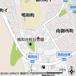 石川県金沢市鳴和台28周辺の地図