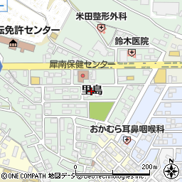 長野県長野市里島周辺の地図