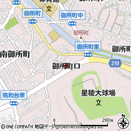 石川県金沢市御所町（ロ）周辺の地図