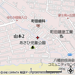 栃木県宇都宮市山本周辺の地図