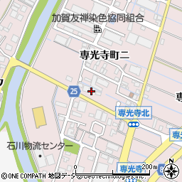 石川県金沢市専光寺町ニ8周辺の地図