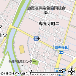 石川県金沢市専光寺町ニ10周辺の地図