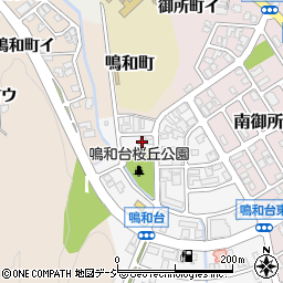 石川県金沢市鳴和台18周辺の地図