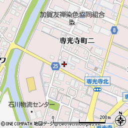 石川県金沢市専光寺町ニ9周辺の地図