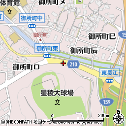 石川県金沢市御所町ト周辺の地図