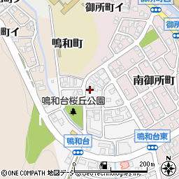 石川県金沢市鳴和台30周辺の地図