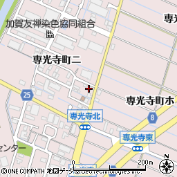 石川県金沢市専光寺町ニ39周辺の地図