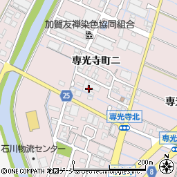 石川県金沢市専光寺町ニ31周辺の地図