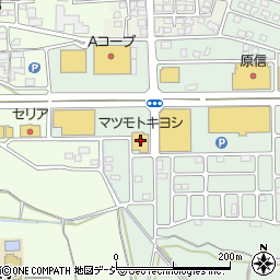 マツモトキヨシ南長野運動公園店周辺の地図
