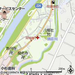 富山県富山市八尾町下新町1416周辺の地図