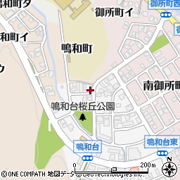 石川県金沢市鳴和台4周辺の地図