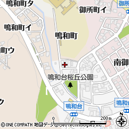 石川県金沢市鳴和台9周辺の地図