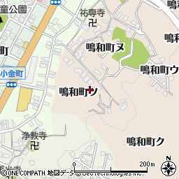 石川県金沢市鳴和町ツ周辺の地図