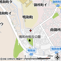石川県金沢市鳴和台6周辺の地図