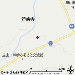 富山県中新川郡立山町芦峅寺6-1周辺の地図