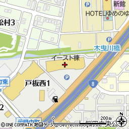 ＩＩＰ金沢　示野校周辺の地図
