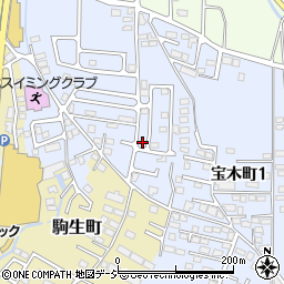 栃木県宇都宮市宝木町1丁目3303-5周辺の地図