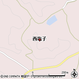 茨城県常陸大宮市西塩子周辺の地図