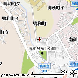 石川県金沢市鳴和台11周辺の地図