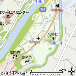 富山県富山市八尾町下新町1335周辺の地図