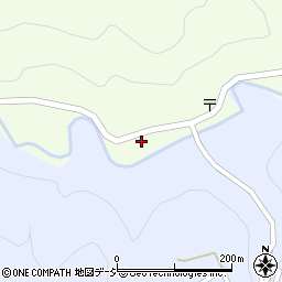 長野県長野市信州新町越道3852周辺の地図