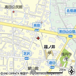 長野県長野市篠ノ井布施高田462周辺の地図