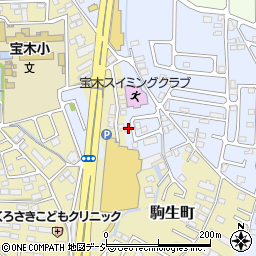 栃木県宇都宮市宝木町1丁目722-20周辺の地図