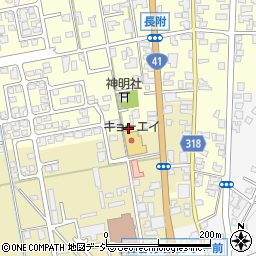 富山県富山市長附161-1周辺の地図