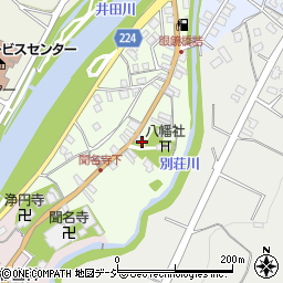 富山県富山市八尾町下新町1425周辺の地図
