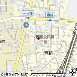 長野県長野市篠ノ井布施高田1321周辺の地図