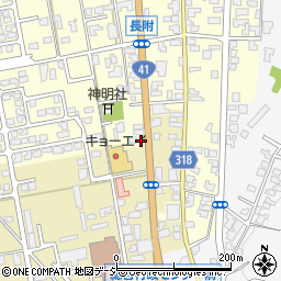 富山県富山市長附162周辺の地図