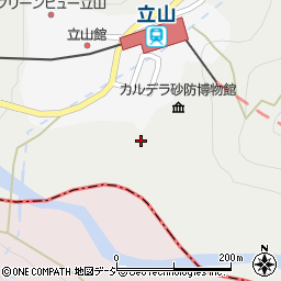 富山県中新川郡立山町芦峅寺ブナ坂周辺の地図