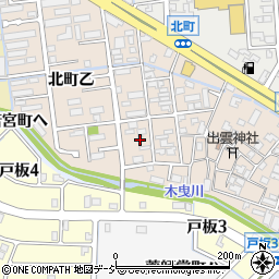 石川県金沢市北町乙4周辺の地図