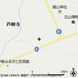 富山県中新川郡立山町芦峅寺103-1周辺の地図