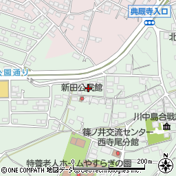 長野県長野市篠ノ井杵淵178周辺の地図