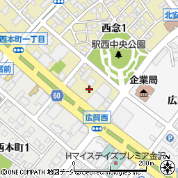 株式会社大林組　金沢工事事務所周辺の地図