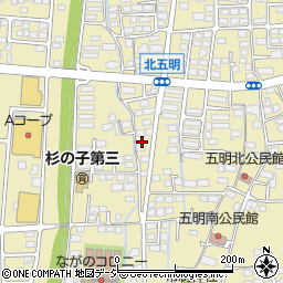 長野県長野市篠ノ井布施五明194周辺の地図