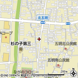 長野県長野市篠ノ井布施五明195周辺の地図