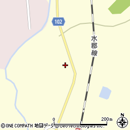 茨城県常陸大宮市東野4805周辺の地図