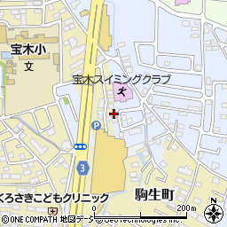 栃木県宇都宮市宝木町1丁目722-11周辺の地図