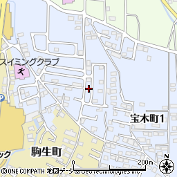 栃木県宇都宮市宝木町1丁目3303周辺の地図