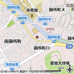 石川県金沢市御所町寅周辺の地図