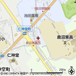 栃木県鹿沼市栃窪1164-17周辺の地図